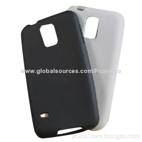 Silicone Mobile Phone Cases, Rubber Coating Finish, 1.8mm, Protective in Strong Shock